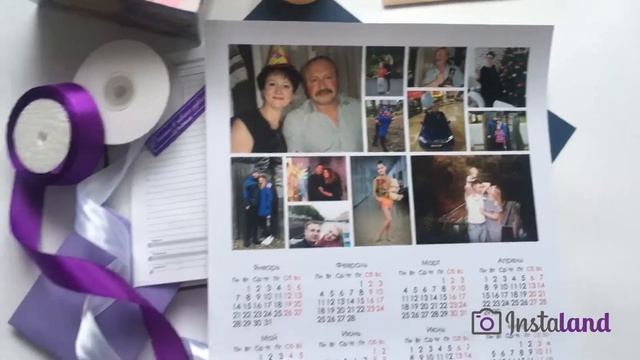 Календарь с фото А3 (30х40см смотреть онлайн