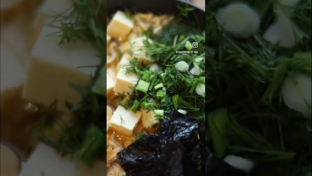 Веганский рамен ??