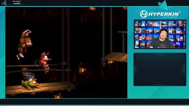 Hyperkin Live: Terence Plays Donkey Kong Country! смотреть онлайн