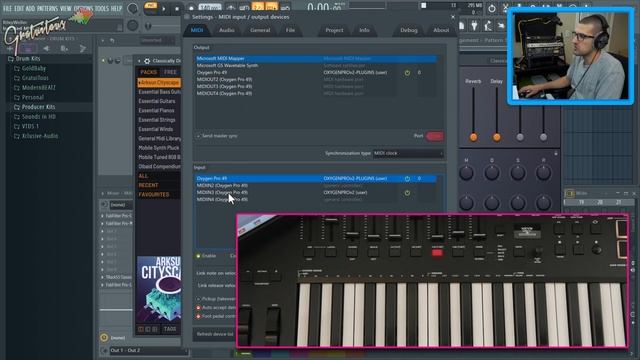M-Audio Oxygen Pro - UPDATE FIRMWARE (v2.1.2) смотреть онлайн