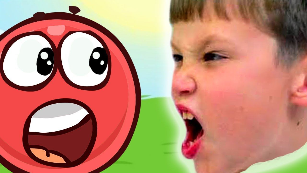 КРАСНЫЙ ШАР против МИСТЕР МАКСА - мультик игра, детский летсплей #2 смотреть онлайн