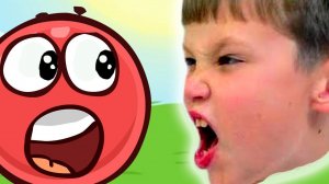 КРАСНЫЙ ШАР против МИСТЕР МАКСА - мультик игра, детский летсплей #2