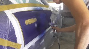 ПОКРАСКА ПЕРЕХОДОМ по БАЗЕ, подробный разбор,подготовка и окраска!!!