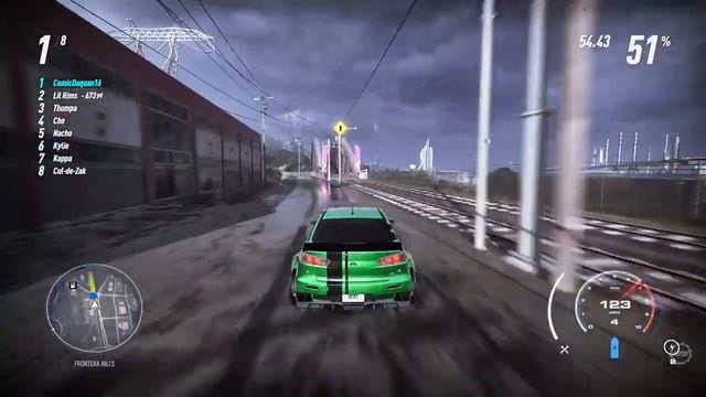 Need For Speed Heat: Mitsubishi Lancer Evo X K.S Edition (Raway to Heaven) смотреть онлайн