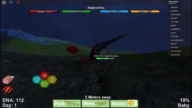 2 ДЕНЬ ИГРАЮ ЗА ДИНОКРОКА смотреть онлайн