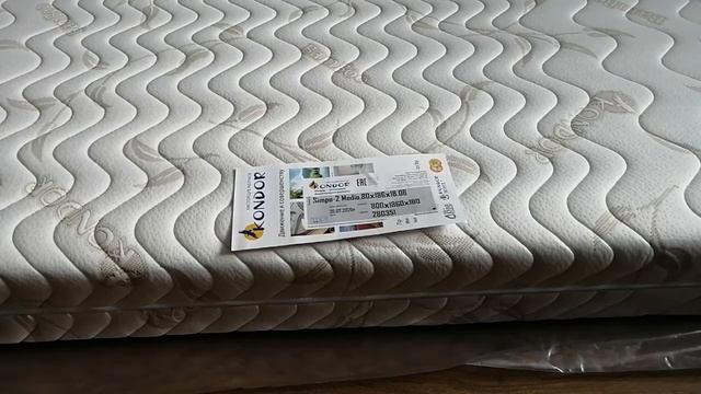 Распаковка - Матрас Kondor Simpo-2 Medio смотреть онлайн