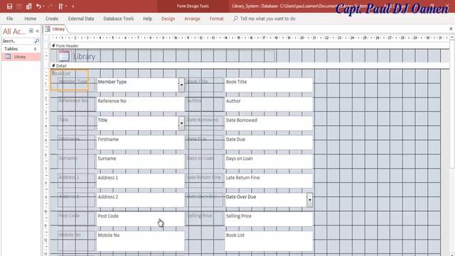 How to Create a Library Management System in MS Access - Part 1 of 2 смотреть онлайн