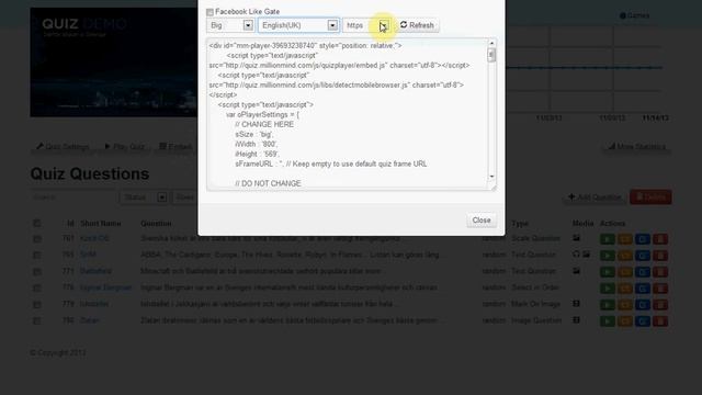 Quiz Widget Tutorials: Embed Script смотреть онлайн