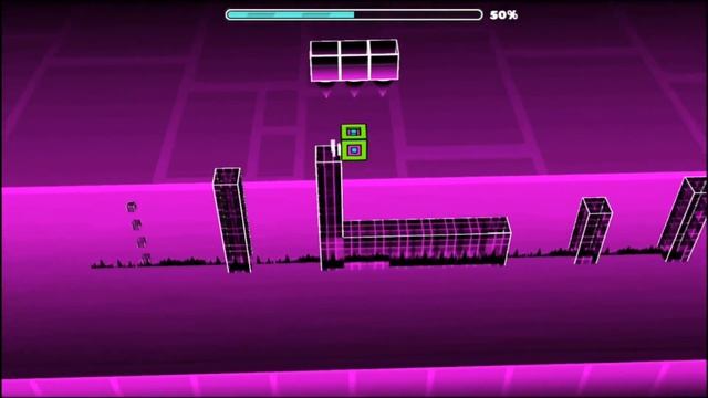 3D Stereo Madness в Geometry Dash.mp4 смотреть онлайн