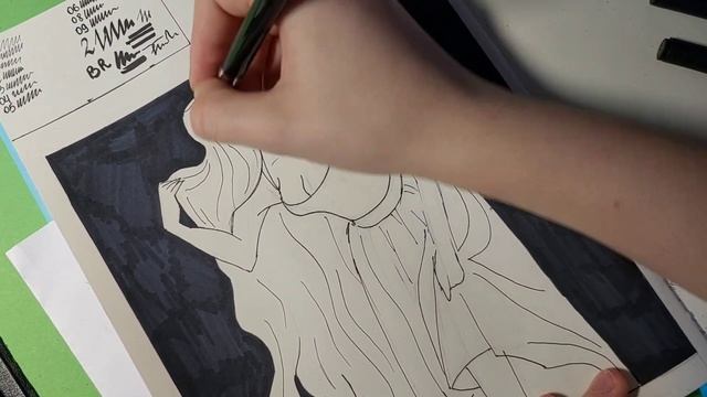РАСПАКОВКА И ТЕСТ ЛАЙНЕРОВ С OZON/выкрашиваю и рисую девочку/ "премиум" лайнеры смотреть онлайн