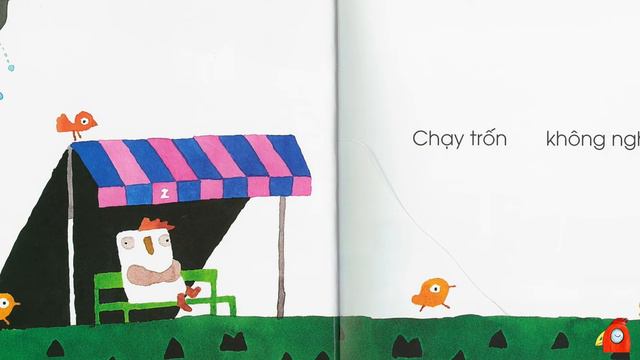 Gà con chạy trốn | Gomi Taro | Giraffe Stories смотреть онлайн