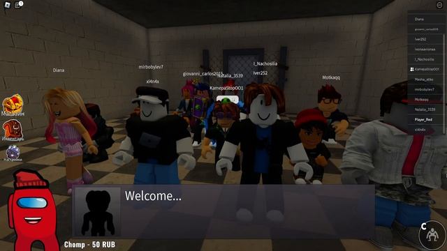 Roblox Rainbow Friends Player Red Among Us смотреть онлайн