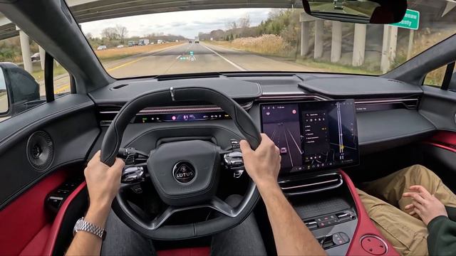 2024 Lotus Eletre R (905 hp) - POV First Driving Impressions смотреть онлайн