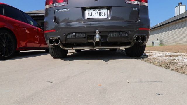 2010 Touareg V6 TDI, DPF delete straight pipe! Malone stage 1 tune Vlog 7 смотреть онлайн
