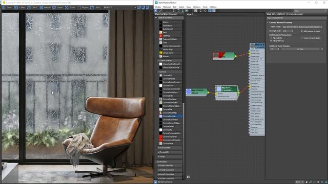 Raindrops - Tạo Cảnh Mưa Ngoài Cửa Sổ Với Corona Render | T16 Studio смотреть онлайн