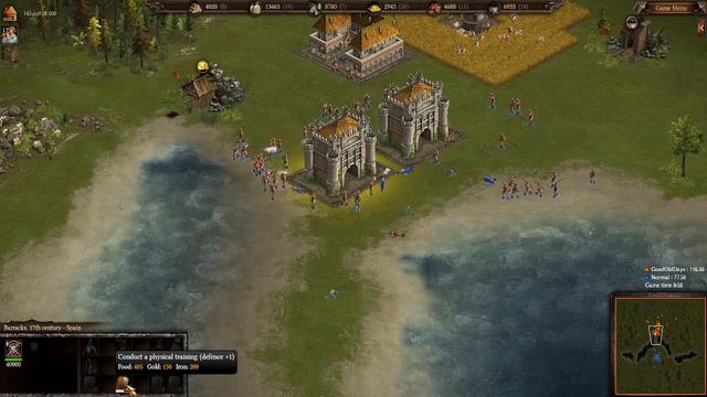 Cossacks 3 (PC, 2016) - Spanish Musketeers & Archers (1vs1 Normal) смотреть онлайн