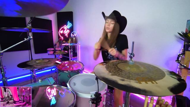 Ace of spades - Motorhead - Drum Cover by Kristina Rybalchenko смотреть онлайн