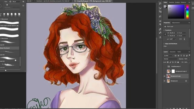 КРИТИКУЮ ПОДПИСЧИКОВ // небольшие поправки, которые сразу улучшат любую работу смотреть онлайн
