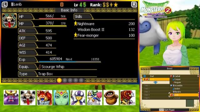 [Bonus 2] 2 More Guardians! (Dragon Quest Monsters 2 3DS English Patched) смотреть онлайн