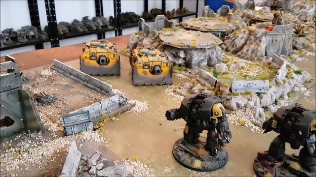 Sons of Horus vs Imperial Fists; Horus Heresy battle report смотреть онлайн