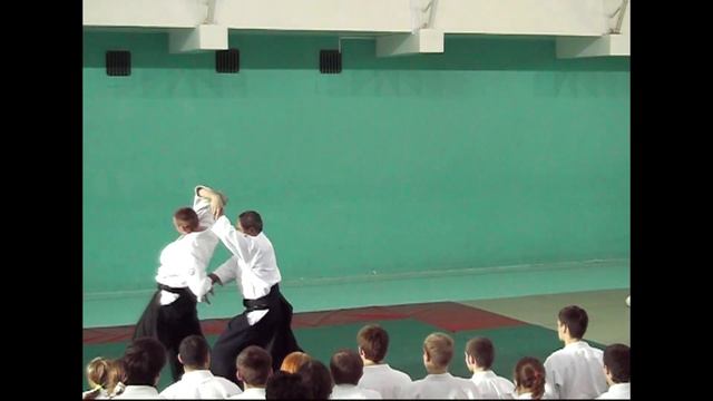 RYOTETORI USHIRO KIRIOTOSHI. Yoji Fujimoto Shihan, 7th Dan Aikikai. смотреть онлайн