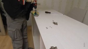 Сборка углового шкафа Аделина