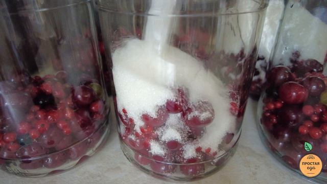 КОМПОТ из вишни и красной смородины смотреть онлайн