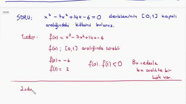 Sayısal Analiz : İkiye Bölme Metodu (Bisection Method) (www.buders.com) смотреть онлайн
