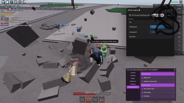 The Strongest Battlegrounds Script: GodMode AutoFarm Auto Awaken No Skill CoolDown & More *PASTEBIN смотреть онлайн