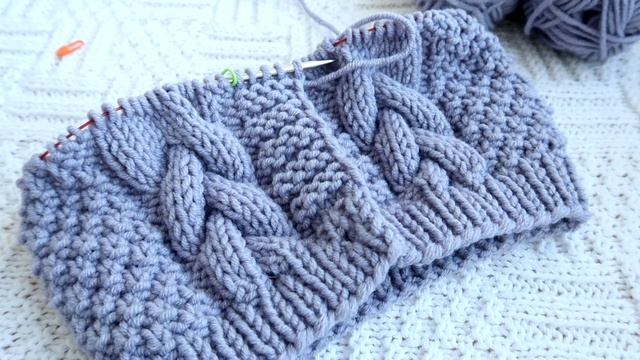 Детский ЖИЛЕТ (безрукавка) спицами на пуговицах с косами Мастер класс смотреть онлайн