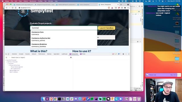 simplytest.me dev time смотреть онлайн