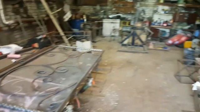 Перила для лестницы своими руками. Художествая ковка(1 часть) смотреть онлайн