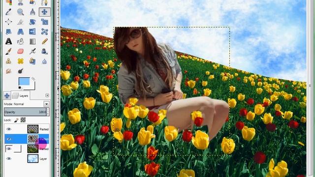 Photo Manipulation Tutorial Gimp 2.8 смотреть онлайн