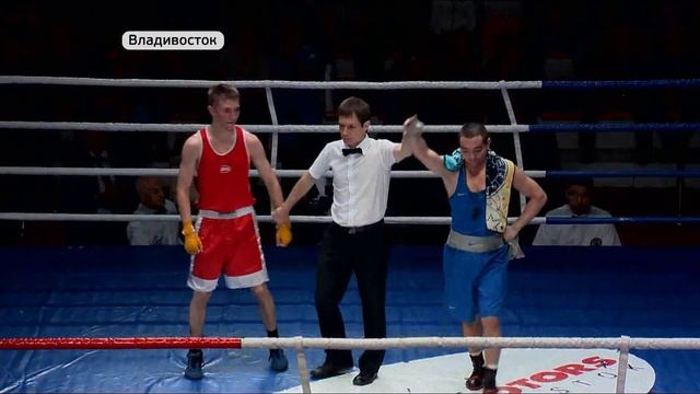 Молодые боксёры всей страны сражались на приморском ринге смотреть онлайн