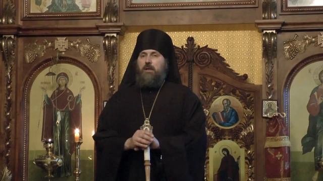 Проповедь епископа Серапиона в канун недели 36 й 06 02 2016 смотреть онлайн