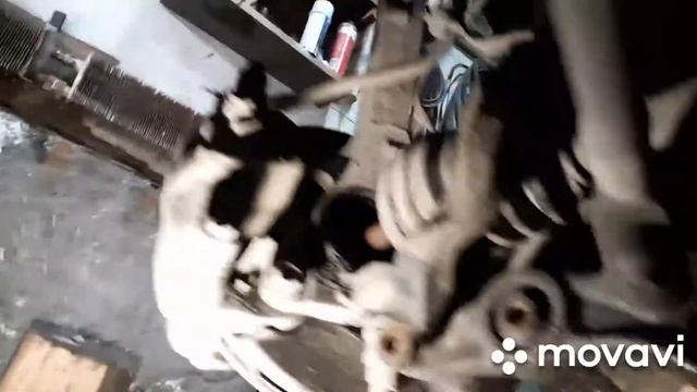 Хонда акорд замена стоек перед.