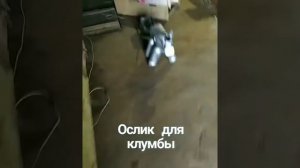 Ослик из пластиковых бутылок!