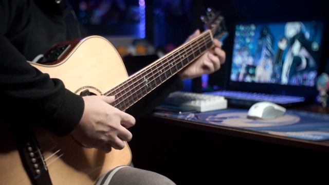 Call of the night / Yofukashi no uta OP - DATEN | Fingerstyle Guitar [TAB] смотреть онлайн