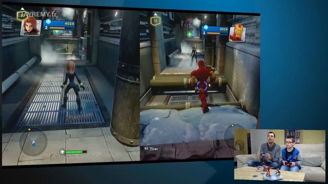 Disney Infinity 2.0: Marvel Super Heroes - Gameplay & Fail En Famille ! Family Geek - Ejayremy