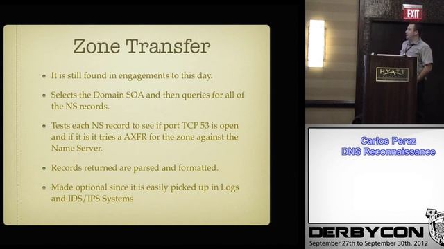 1 1 8 Carlos Perez DNS Reconnaissance смотреть онлайн