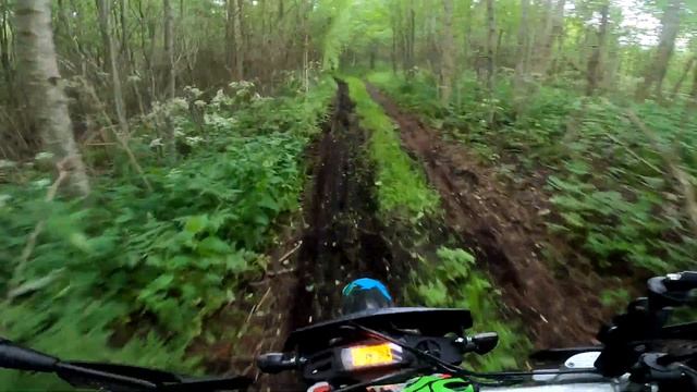 Kayo T2 enduro 172fmm. Эндуро покатушка по лесам. Часть 2 смотреть онлайн