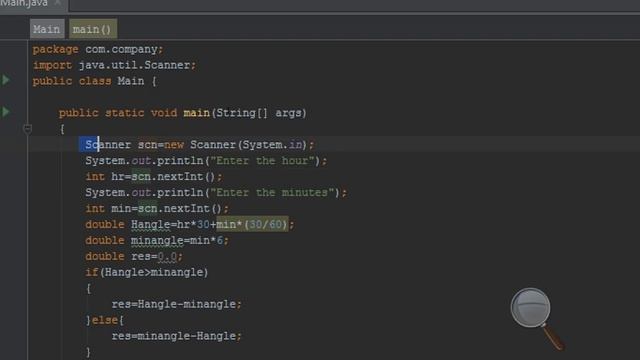 Java Program To calculate The angle Between Hour Hand and Minute Hand In A Clock. смотреть онлайн