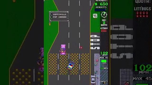 Game of the day 1888 APB - All Points Bulletin (APB・オール・ポインツ・ブルティン) Atari Games 1987 смотреть онлайн