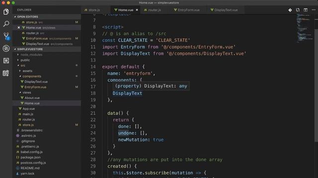 vue.js and vuex store, time machine смотреть онлайн