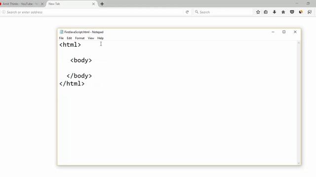 How to run JavaScript program in Notepad смотреть онлайн
