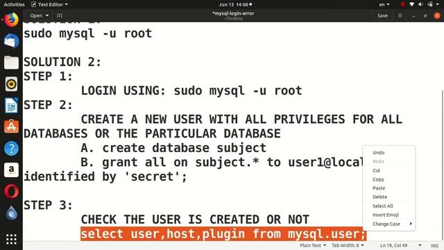 mysql ERROR 1698 (28000): Access denied for user 'root'@'localhost' in ubuntu смотреть онлайн