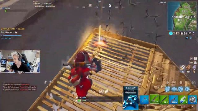 Ninja almost dead because of a BUG - KAPPACLIP Fortnite смотреть онлайн