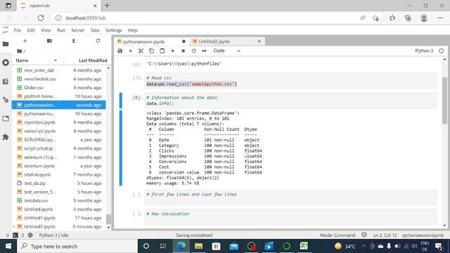 Python Tutorials: Data Manipulation with Pandas-1 смотреть онлайн
