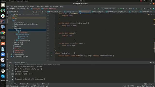 Copy constructor Java explained смотреть онлайн