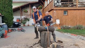 Stihl MS 880 vs. Husqvarna 3120 XP .